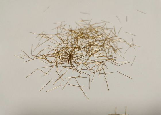 0.2 * 6mm الخرسانة مايكرو الألياف الفولاذية 2500Mpa مادة الأسلاك النحاسية
