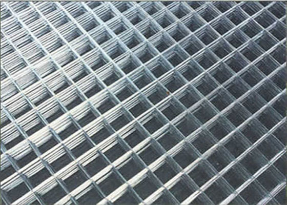 6 × 6 2 × 2 شبكة سلكية ملحومة مجلفنة شكل ثقب مربع 2.0-4.0 مم مقياس الأسلاك